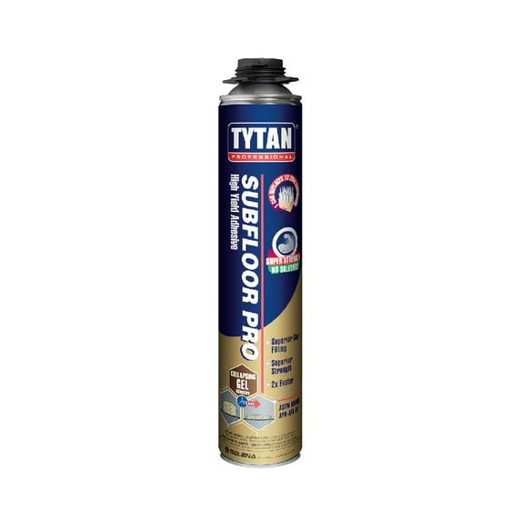 TYTAN Professional Subfloor Pro High Yield Collapsing Gel Adhesive, 29 oz. Can