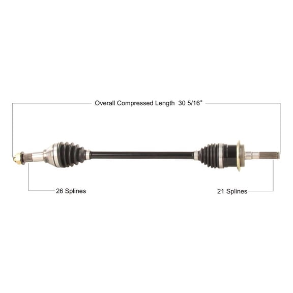 TYTANEUM HEAVY DUTY CV AXLE CAN-AM FRONT RIGHT