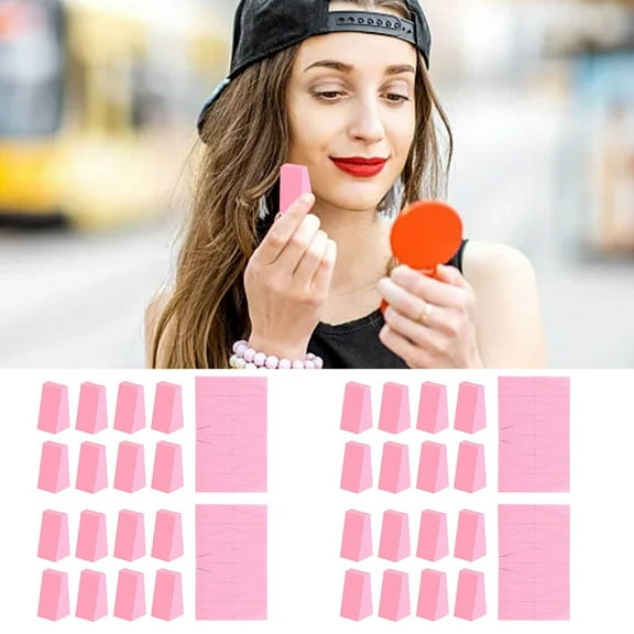 TYTSPEASY 50Pcs Makeup Sponge For Face Blending Small Wedge Smooth Beauty Sponge Applicator For Liquid Foundation Travel Size Foot Powder Topnice Summers Eve Body Powder Spa Liner Monkeybutt Powder