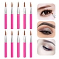 thumbnail image 1 of TYTSPEASY Brush Makeup Brush Cosmetic Makeup Tool Brushes 10Pcs/Bag Silicone Applicator Eye Shadow Bruhes Makeup Purpleq Flat Top Makeup Brush Set, 1 of 6