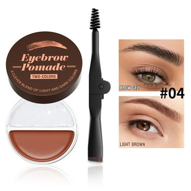 TYTSPEASY Eyebrow Pomade Kit Color Eyebrow Pomade Proof Kit Brow Volumizing Eyebrow Gel For Sculpting And Defining Buildable Formula Available In Multiple Sh Eye Brow Glue Gel Clear Round Brow Shaping