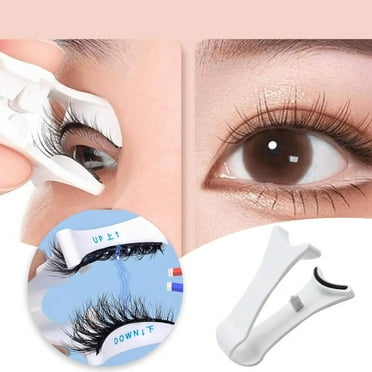 TYTSPEASY Eyelash Curler Eyelashes Applicator Helper Tool Easily Apply Lash Clip Tweezers