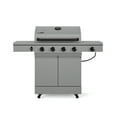 thumbnail image 1 of TYTUS Anaheim 4-Burner Gunmetal Gray Gas Grill with Enclosed Cabinet, 1 of 18