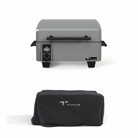TYTUS Emberwood 282 sq in Pellet Grill with Cover and 8-pound hopper