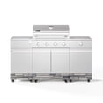 thumbnail image 1 of TYTUS Fresno 4-Burner Stainless Steel Gas Grill with Side Burner in Shadow Stone, 1 of 23