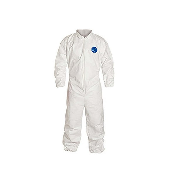 TYVEK® 400, COVERALL, ZIPPER FRONT, ELASTIC WRIST AND ANKLE, STORMFLAP