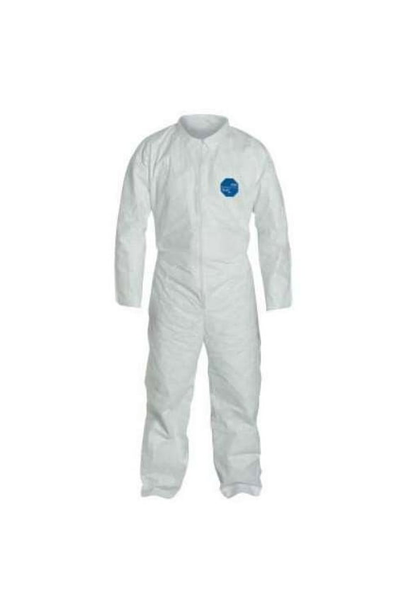 TYVEK 400, COVERALL, ZIPPER FRONT, STORMFLAP