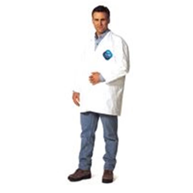 TYVEK® 400, LAB COAT, SNAP FRONT (5), ELASTIC WRIST