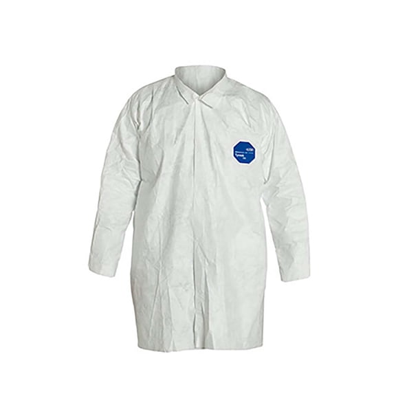 TYVEK 400, LAB COAT, SNAP FRONT (5)