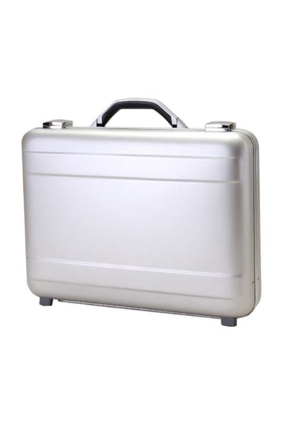TZ Case AC-44 S Molded Aluminum Attache Case, Silver - 4 x 13 x 18 in.
