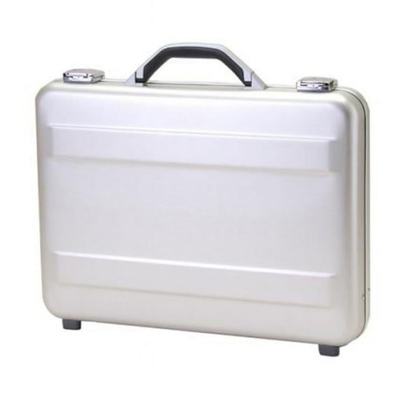 TZ Case AC-66 S Slimline Molded Aluminun Attache Case, Silver