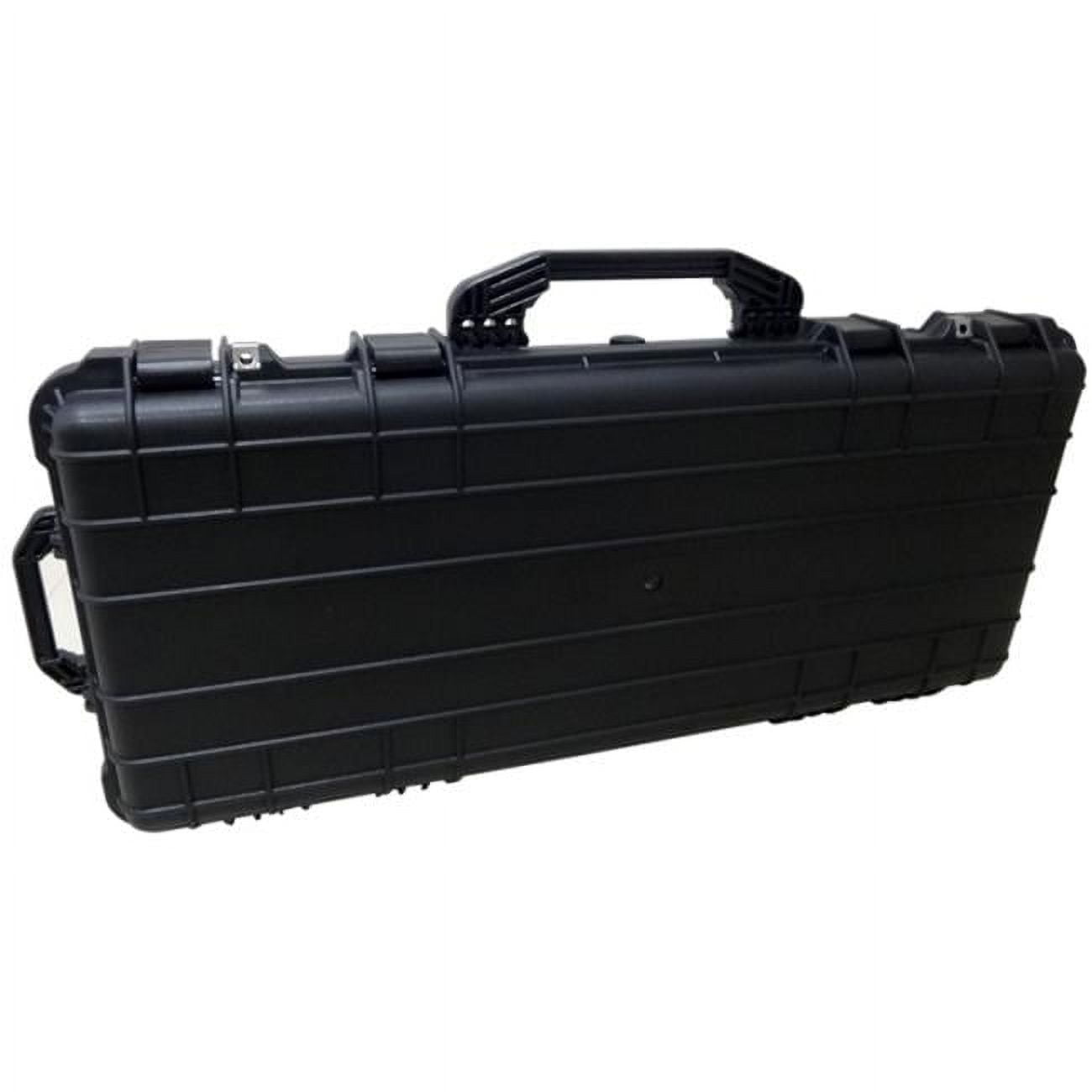 TZ Case CB-037 B Cape Buffalo Wheeled Water Resistant Shotgun Case, Black