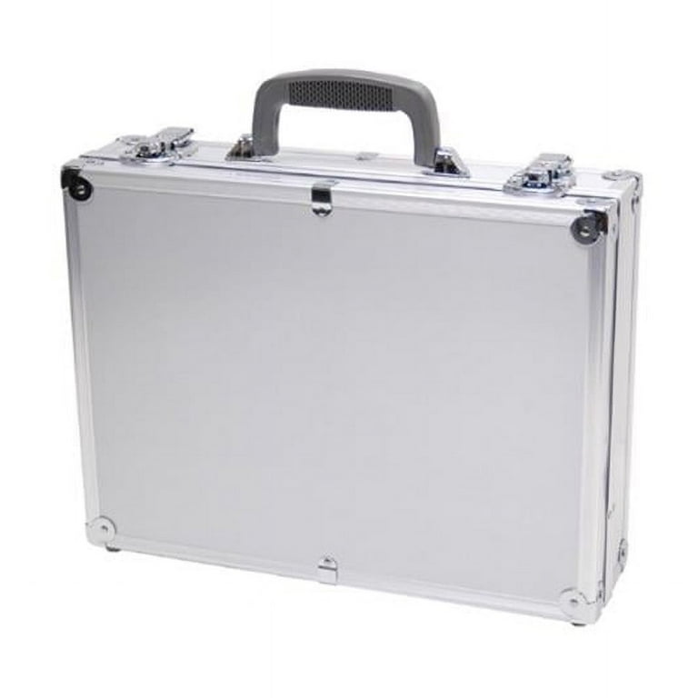 Small silver briefcase online