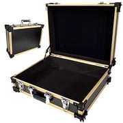 TZ Case STK-218 GBD Stackable Storage & UtilityCase Gold Black Dot