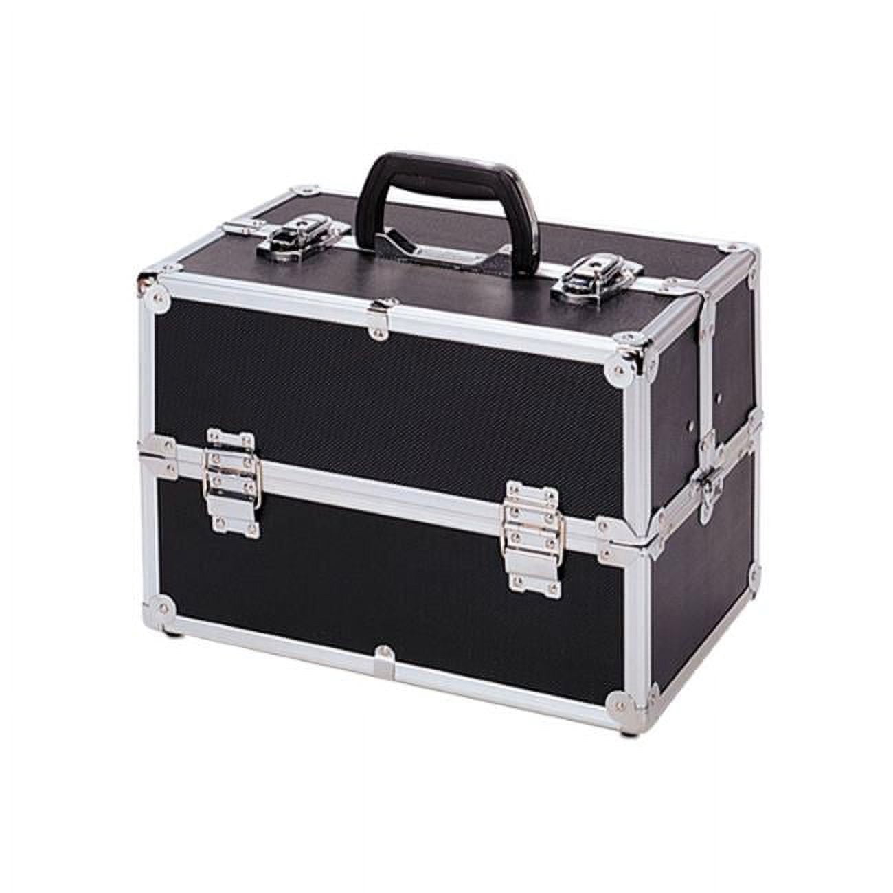 T.Z. Case Compact 3-Bottle Wine Carrier - Waterproof, Lockable, Molded Polypropylene, 17x15x6 Inches