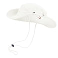 thumbnail image 1 of TZ Promise Classic Cotton Wide Brim Bucket Hat with Adjustable String Unisex Sun Hat Lightweight Outdoor Travel, 1 of 4