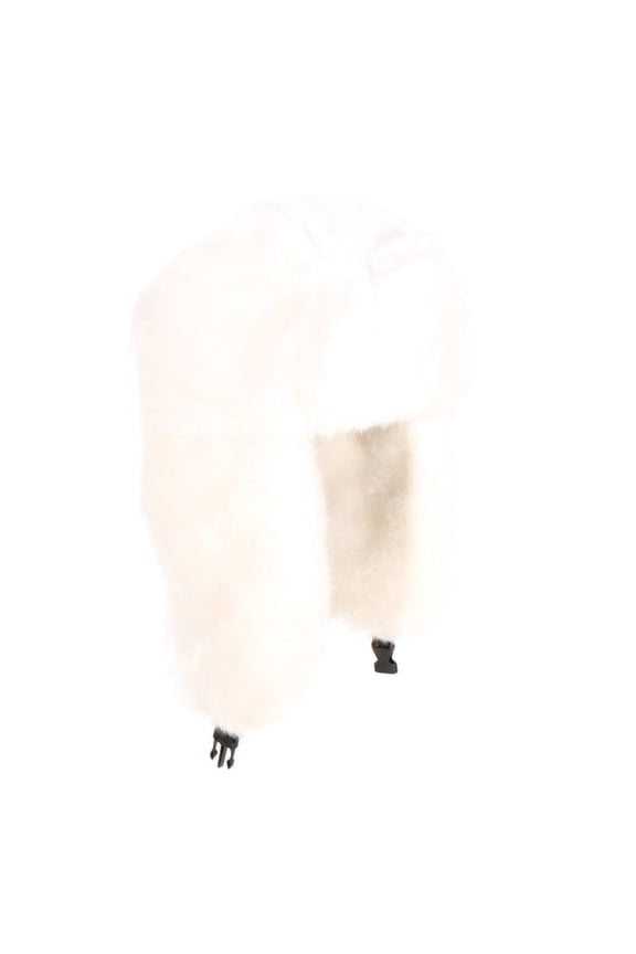 Men Women Winter Fuzzy Fluffy Solid Trapper Hats Windproof Russian Ushanka Warm Ear Flaps Cold Weather