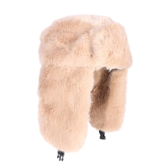 TZ Promise Men Women Winter Fuzzy Fluffy Solid Trapper Hats Windproof Russian Ushanka Warm Ear Flaps Cold Weather