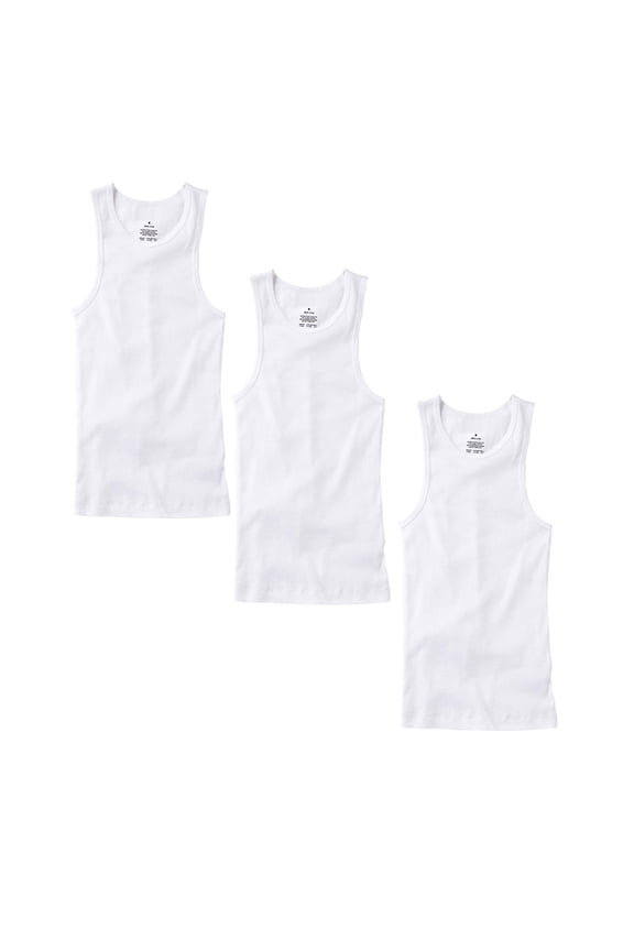 Sleeveless Workout Cotton, Tank Tops, 3 Pack (Men's)