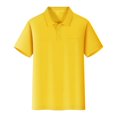 thumbnail image 1 of TZEWGL Little Boys Girls Pique Polo Shirts with Pocket Short Sleeve School Uniform Shirts Tops Button Closure for Kids Size 5-6T, 1 of 2