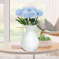 TZYUDK Artificial Flowers Hydrangea Home Decoration Wedding Flowers Artificial Flowers Blue Plastic