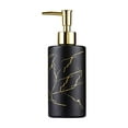 thumbnail image 1 of TZYUDK Black Refillable Bathroom Dispenser Bottle - Glass Hand Soap Container Black Glass, 1 of 5