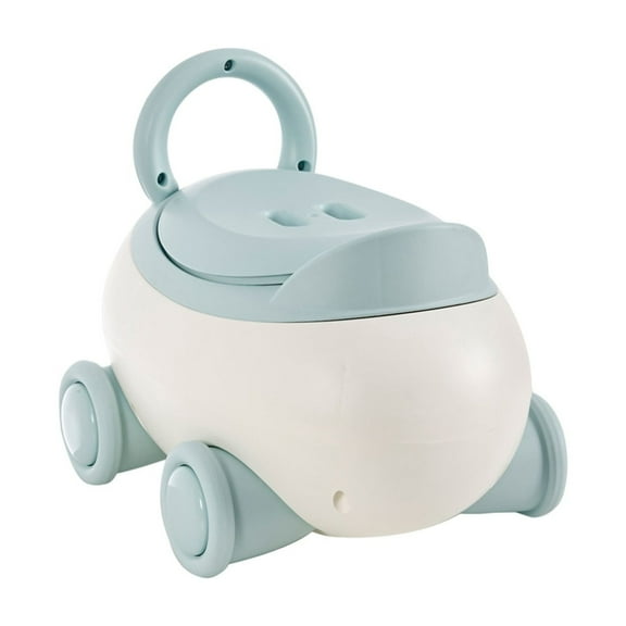 TZYUDK Blue Childrens Toilet Potty Training Seat with Inner Bucket Thick Bedpan for Baby Boys Girls Toddler Blue Plastic