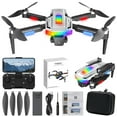 thumbnail image 1 of TZYUDK FPV Drones with Camera for Kids Adults Brushless Motor 2.4G RC Quadcopter with Altitude Hold Obstacle Avoidance LED Lights ESC Remote Control White Plastic, 1 of 8