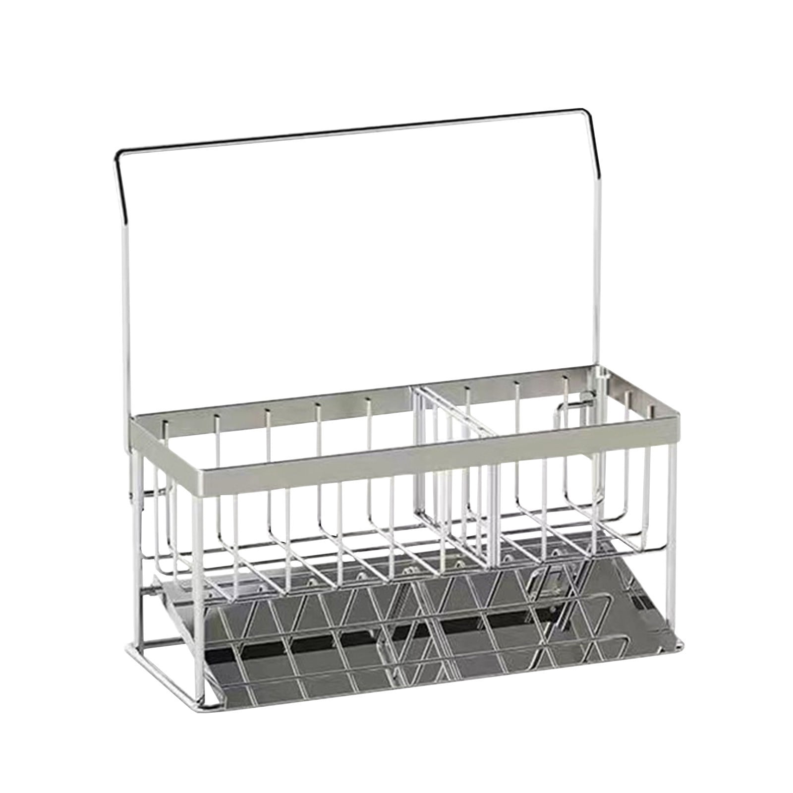 TZYUDK Kitchen Sink Rack Stainless Steel Paste Countertop Storage Rack ...