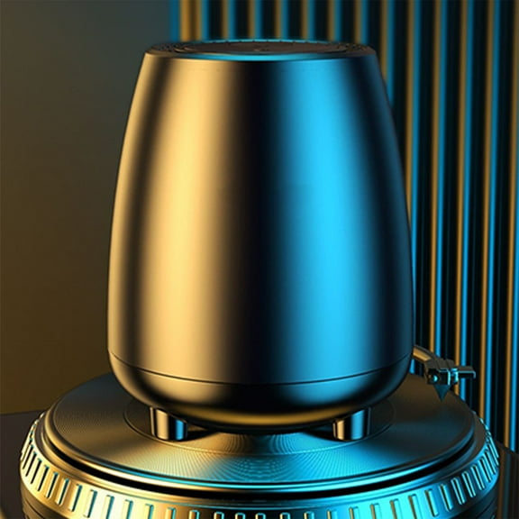 TZYUDK Portable Bluetooth Speaker 5.0 Wireless Rechargeable Outdoor Sound Sy Waterproof Mini Boom Box Travel Party Audio with Cable Plastic