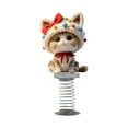 thumbnail image 1 of TZYUDK Shy Kitty Bobblehead Car Dashboard Decor 2D Acrylic Cat Figurine Cute Shaking Head Office Desk Bookshelf Ornament E Acrylic, 1 of 5