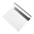 thumbnail image 1 of TZYUDK Stainless Steel Food Spatula Cooking Ingredients Flat Spatula Metal Pasta Cutter Scraper Dough Cutting Tool White Metal, 1 of 6