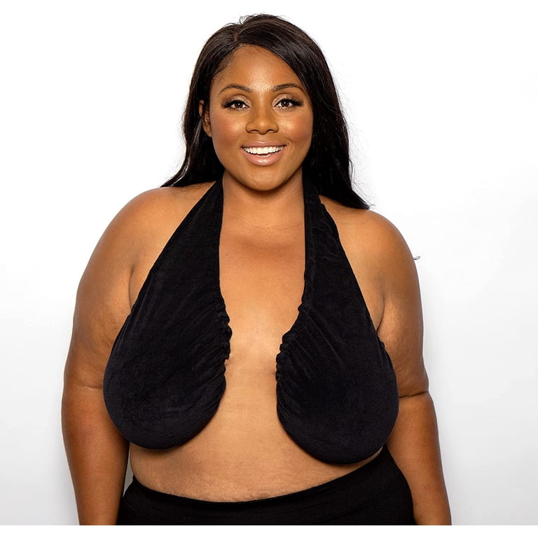 Ta-Ta Towel- Basic Cotton Lounge Bra - Bath Towel wrap, Robe for