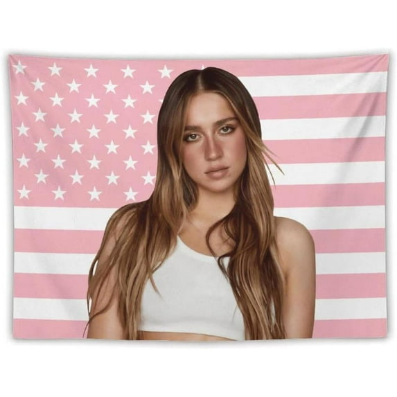 Ta-te Music Mcrae Tapestry, Aesthetic Poster, Cool Graphic Wall Hanging, Novelty Banner for Bedroom Living Room Decoration