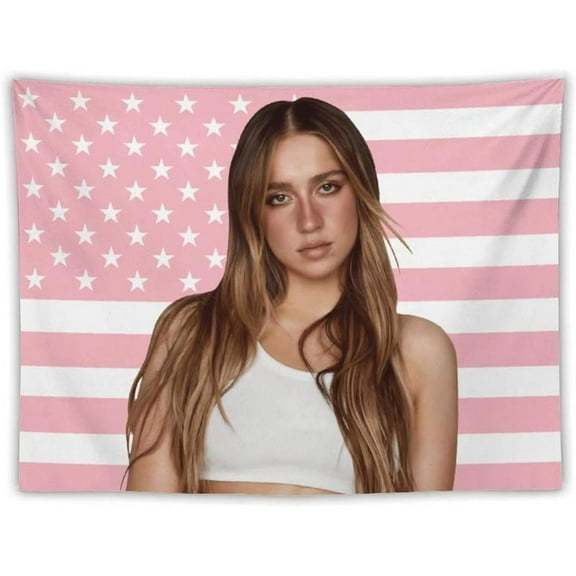 Ta-te Music Mcrae Tapestry, Aesthetic Poster, Cool Graphic Wall Hanging, Novelty Banner for Bedroom Living Room Decoration