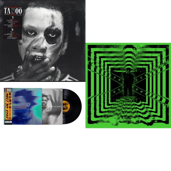 Ta13oo (Red Slushie LP Vinyl) & Melt My Eyez See Your Future & 32 Zel (Neon Yellow LP Vinyl)