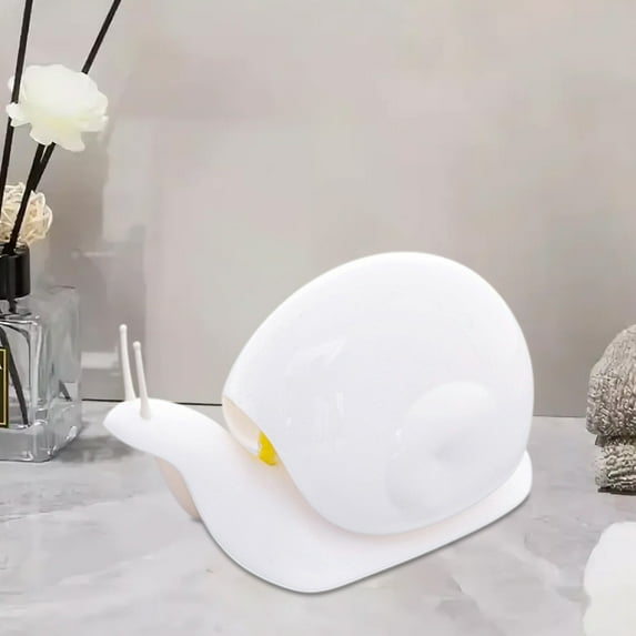 TaTaai 1Pcs Cute Snail Soap Dispenser - Hand Soap Pump for Bathroom & Kitchen, Lotion, Shampoo, Shower Gel Dispenser, Durable & Leak-Proof Design, Bathroom Accessories