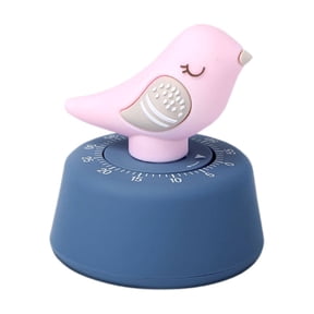 TaTaai 1Pcs Mechanical Kitchen Timer, Cute Timer, Wind Up 60 Minutes Manual Countdown for Home, Study and Cooking