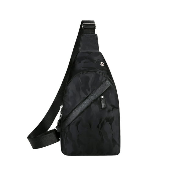 TaTaai 1Pcs Small Sling Crossbody Backpack Shoulder Bag for Men Women, Lightweight One Strap Back Pack Sling Bag Backpack for Hiking Walking Biking Travel Cycling