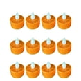 thumbnail image 1 of TaTaai 24Pcs Halloween Pumpkin Tea Lights Candles, Flameless LED Tealight Candles for Halloween Pumpkin Night Light Fall Decorations, 1 of 5