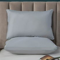 TaTaai 2Pcs Bed Pillows for Sleeping Cooling Pillows for Back, Stomach or Side Sleepers, Super Soft Down Alternative Microfiber Filled Pillows