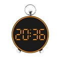 thumbnail image 1 of TaTaai 2Pcs Digital Alarm Clock, LED Alarm Clock with Timer, Date, Snooze Function, Modern Design, Wall/Table Mount, Decor for Bedroom, Bedside, Living Room, Office, Classroom, Birthday Gift, 1 of 8