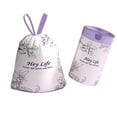 thumbnail image 1 of TaTaai 2Pcs Easy-Dispense Roll of 100 Count Extra-Strong Drawstring Kitchen Trash Bags - Big Garbage Bags, 1 of 4