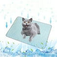 thumbnail image 1 of TaTaai 3Pcs Dog Cooling Mat for Dogs, Washable Dog Mat Summer Cooling Pad Mats, Portable Pet Coolings Pad for Dogs & Cats Sleeping Mats for Home & Outdoor, KeepCooling for Pets(Up to 38lbs), 1 of 6