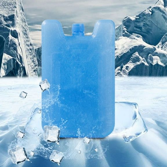 TaTaai 3Pcs Ice Packs Ice Crystal Boxes for Coolers, Reusable Long Lasting&Fast Freeze, Freezer Packs for Lunch Bags Cooler Backpack, Camping, Picnics, Beach, Fishing and More