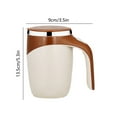 thumbnail image 1 of TaTaai 4Pcs Automatic Stirring Coffee Mug, Rotating Home Office Travel Mixing Cup，Funny Electric Self Mixing Coffee Tumbler, Suitable for Coffee, Milk, Cocoa, 1 of 5