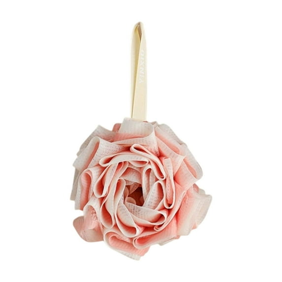 TaTaai 4Pcs Loofah Sponge Shower Loofahs Bath Sponges Mesh Balls for Body Scrubber Exfoliator Wash Back Scrubbers Bathroom Men Women - Cleaning Bathing Accessories