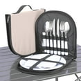 thumbnail image 1 of TaTaai 4Pcs Outdoor Camp Kitchen Tool, Camp Kitchen Organizer, Travel Utensil Organizer, Outdoor Cooking, Travel Chef Roll, Camping Essentials, Camping Gear Storage, 1 of 5