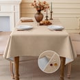 thumbnail image 1 of TaTaai 4Pcs Tablecloth for Kitchen Dining Room,Outdoor Coffee Waterproof Oilproof Wrinkle Resistant Washable Table Cloth Covers for Wedding, Picnics, Party, 1 of 8
