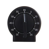 TaTaai 5Pcs 60‑Minute Wind‑Up Mechanical Timer | Battery‑Free Countdown Timer for Kitchen, Salon, Classroom, and Time Management